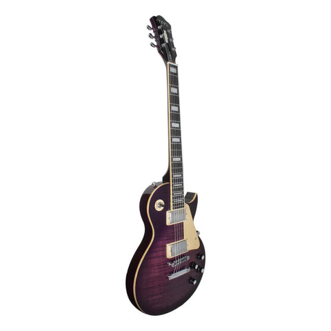 Guitarra Eléctrica 6 Cuerdas Mars Les Paul Traditional Ppl Color Morado Material Del Diapasón Palisandro Orientación De La Mano Diestro Palo De Rosa