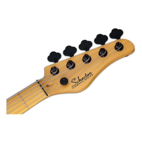 Bajo Electrico 5 Cuerdas Schecter Model-t Session-5 Diestro Naranja Claro Satinado 5