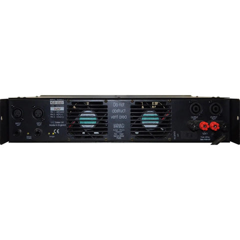 Amplificador De Potencia Serie Ka 2 Canales Psl Ka801 Color Negro