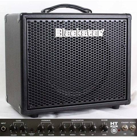 Combo Amplificador P/ Guitarra 12 Pulgada Blackstar Htmetal5 Negro