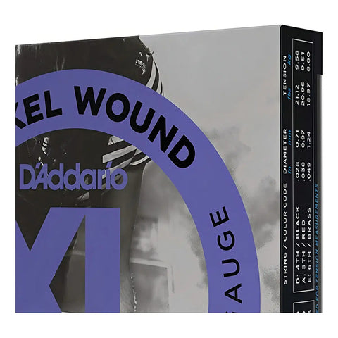 Encordadura D'addario Exl115-3d Guitarra Eléctrica 3 Pack
