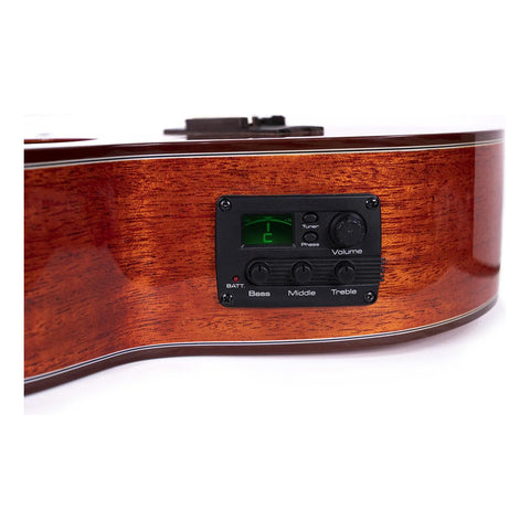 Ukulele Tenor Electroacústico By Melissa Babilon Ea-eureka-b Caoba