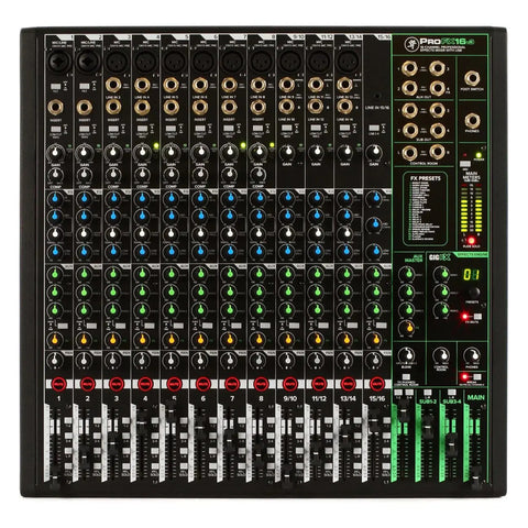 Mezcladora Profesional 16ch C/efectos Y Usb Mackie Profx16v3
