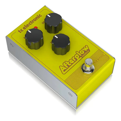 Pedal Chorus Tc Electronic Afterglow Analógico Guitarra Eléctrica Amarillo