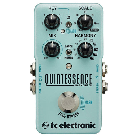 Pedal Armonizador P/guita Tc Electronic Quintessence Harmony Celeste