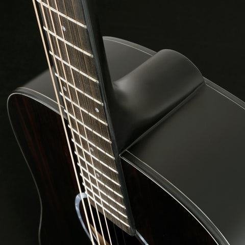 Guitarra Acústica De 6 Cuerdas Washburn Ebony D Marrón Oscuro Diestro