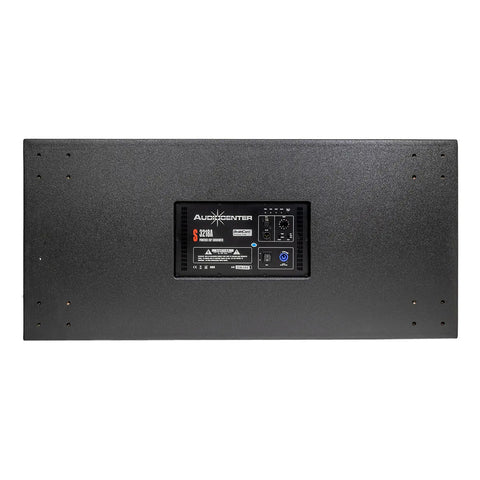 Subwoofer Activo Audiocenter S3218a Ii 4000w 2x18 Pulgadas Color Negro