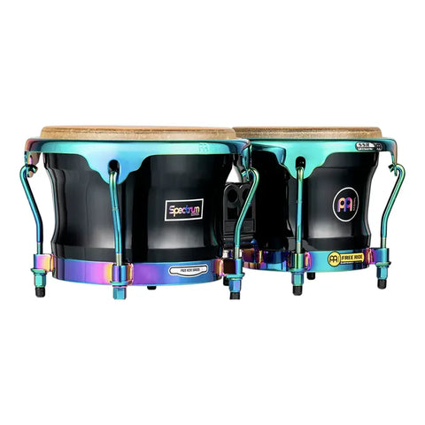 Meinl S400pbk Spectrum  Bongos 7  Y 8 1/2 Phantom Black Multi Agua