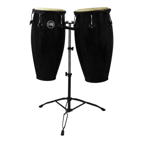 Congas De Madera De Caucho De 11 Y 12 In, Headliner Mc-82 Negro