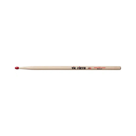 Baquetas Modelo Metal Punta De Nylon Vic Firth Cmn Madera