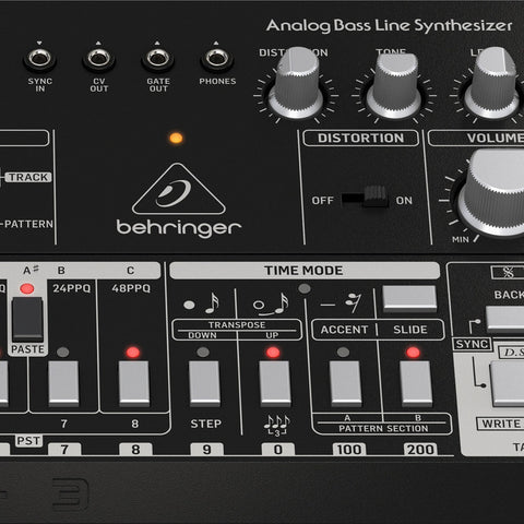 Sintetizador Bass Line Análogo Negro Behringer Td-3-bk