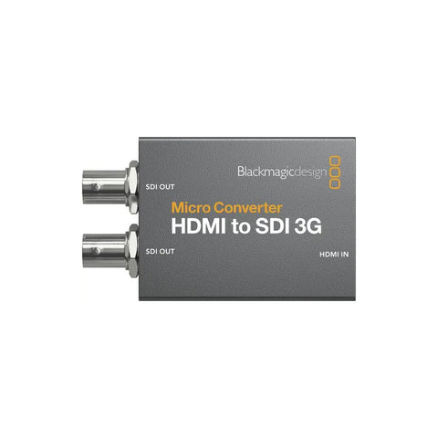 Microconvertidor Blackmagic Design Hdmi A Sdi 3g Conversor De Color Gris Oscuro