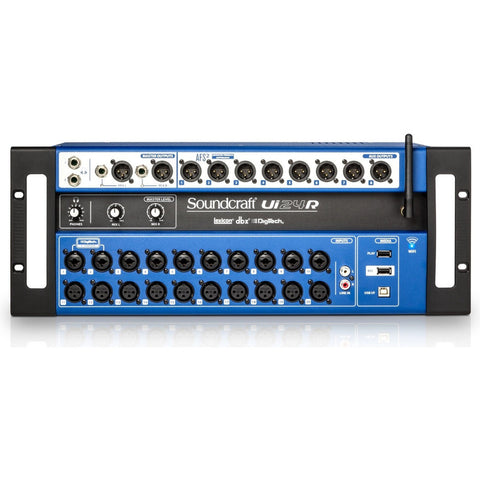 Mezcladora Rack Multitrack Inalámbrica, Soundcraft Ui24r