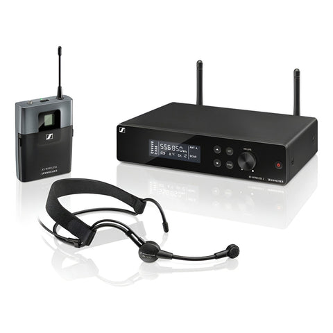 Sistema Micrófono Inalambrico De Diadema Sennheiser Xsw2-me3 Negro