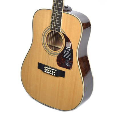 Guitarra Acústica De 12 Cuerdas EpiPhone Dr-212 Natural