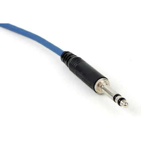 Cable Para Parcheo Color Azul Trs 1/4 10cm Switchcraft Lf1bl