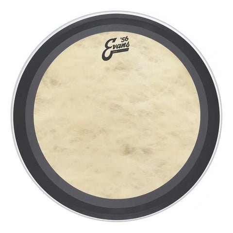 Parche Evans Bd20emadc Bombo 20 Pulgadas Serie Calftone Natural Color Beige Crema/negro