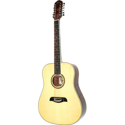 Guitarra Acústica Oscar Schmidt Od312 12 Cuerdas Brillante Dreadnought Abeto