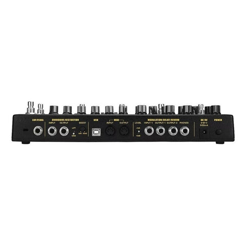 Pedal Multiefectos Nux Cerberus Nme-3 Guitarra Eléctrica 16 Efectos Chorus Delay Negro