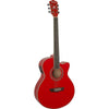 Guitarra Electro-acustica Color Rojo Washburn Ea10 Red
