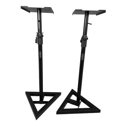 Par Bases Soportes P/ Monitores De Estudio Gremori Gmr-std20 Negro