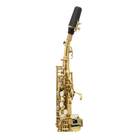 Saxofon Laqueado Soprano Recto Maxima Kfss-100g Laqueado