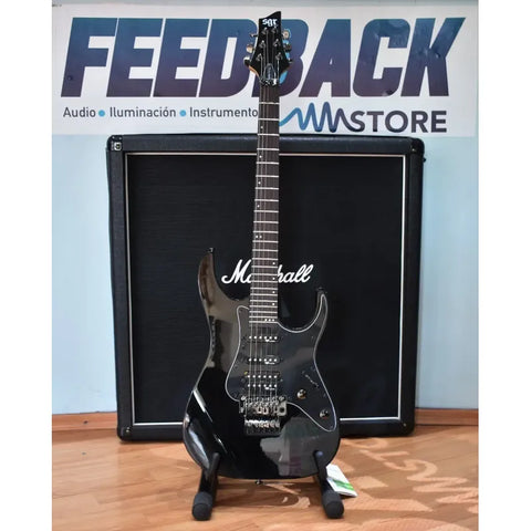 Guitarra Eléctrica Color Negro, Sgr By Schecter Banshee-6 Fr Diestro Negro