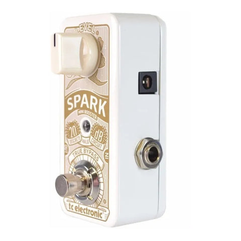 Pedal Tc Electronic Spark Mini Booster True Bypass Inm Blanco