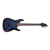 Guitarra See-thru Blue Burst Schecter Omen Elite-6 Fr