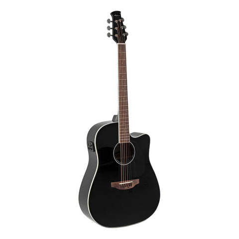 Guitarra Electroacústica Blk Applause Aed-96-5hg Wood Class Negro Diestro