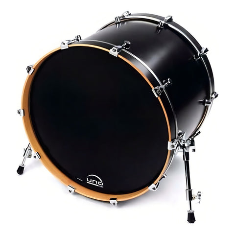 Parche Uno Resonante Para Bombo De 22 PuLG Negro Ubd22rb