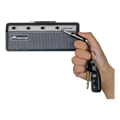 Porta Llaves Pluginz Original Con Licencia Ampeg Jack Rack Gris
