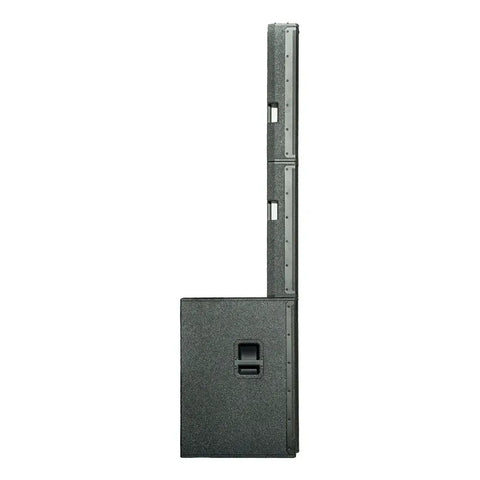Bafle Columna Portable Montarbo Nettuno 10 Sub Activo 1000w Color Negro