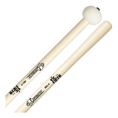 Baqueton Para Bombo Cabeza Dura Pequeña Vic Firth Mb1h Natural
