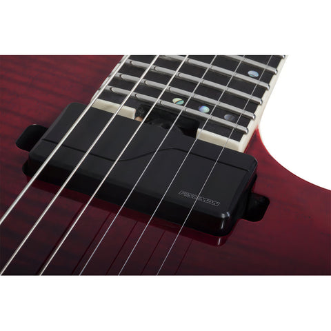 Guitarra Electrica Schecter C-1 Sls Elite Blood Burst Bdb Fresno Brillante Orientación De La Mano Diestro
