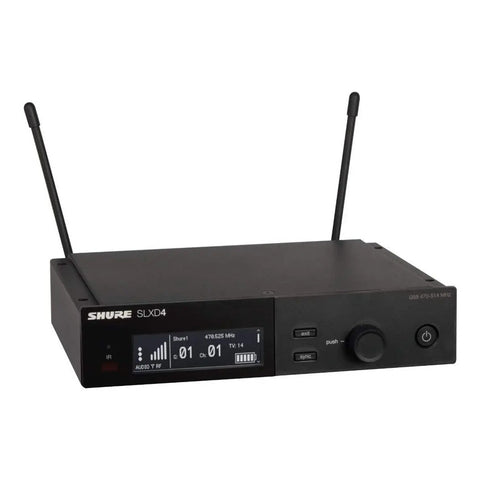 Sistema Inalámbrico Con Micrófono De Mano Shure Slxd24/b58 Negro