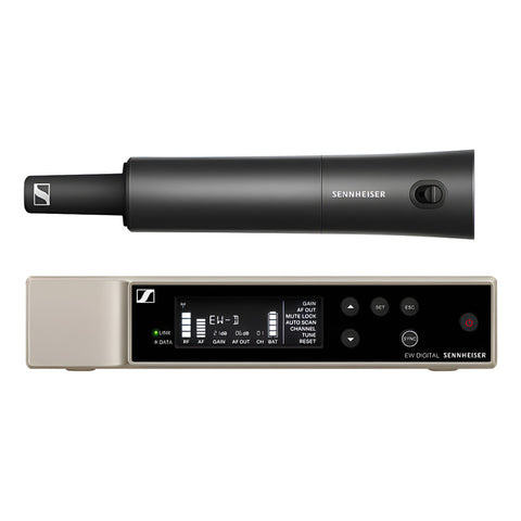 Sistema Inalámbrico De Mano Sennheiser Ew-d Skm-s Base Set Negro