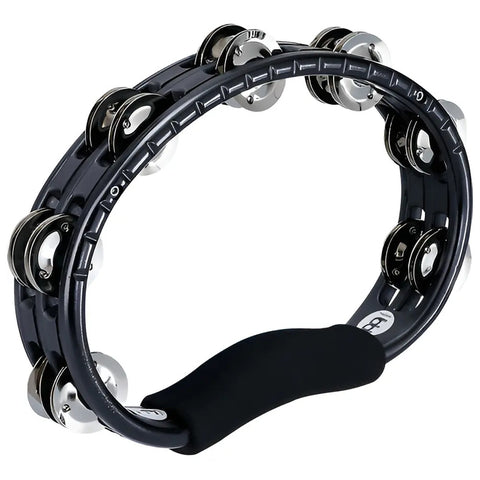 Meinl Tmt1 Blk Pandero De Mano Con Crotalos Aluminio Negro