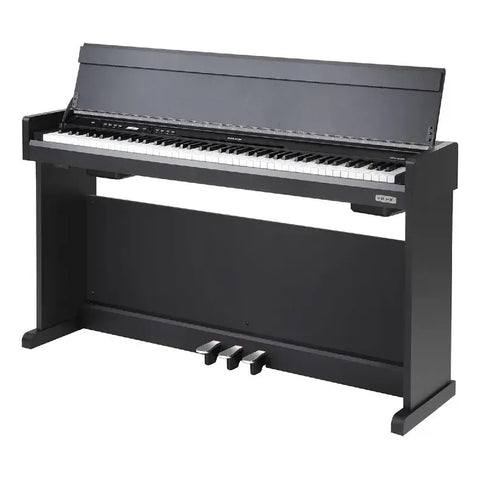 Piano Digital Elegante Con Mueble, Pedales Nux Nck-330 Negro