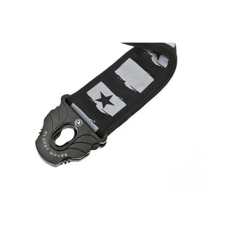 Correa Guitarra Bajo Planet Waves 50plc01 Negro Estrellas Ajustable