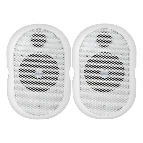 Fonestar Ambient20ba 2 Bocinas Amplificadas 40w Color Blanco
