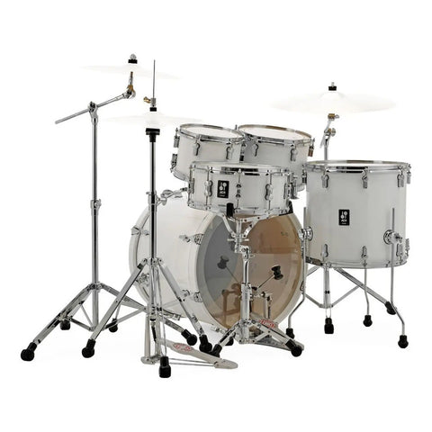 Batería De 5 Pzas Blanco Piano Birch, Sonor Aq1 Studio Set Blanco