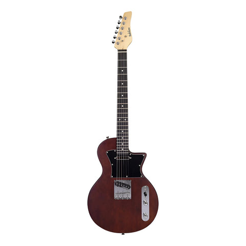 Guitarra Eléctrica Serie Vintage Babilon Elmont-dw Diestro Dark Wood Técnica