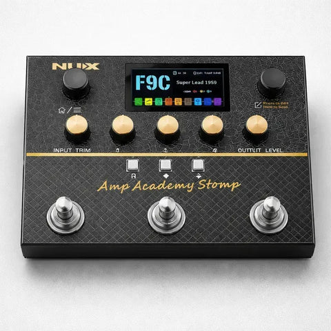 Pedal Nux Modelo Nma-3aap Amp Academy Stomp Black