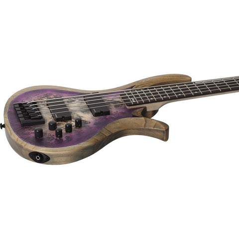 Bajo Eléctrico 5 Cuerdas Schecter Riot-5 Aurora Burst Activo Marrón Diestro