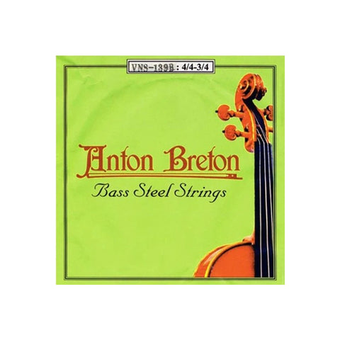 Encordado De Acero Para Contrabajo Anton Breton Vns-139b