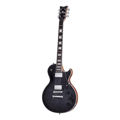 Guitarra Schecter Solo-ii Custom Negro Transparente Burst Diestro