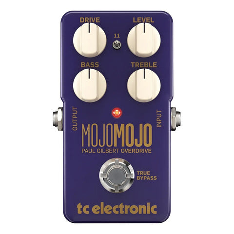 Pedal Overdrive Tc Electronic Mojo Mojo Paul Gilbert Edition Púrpura