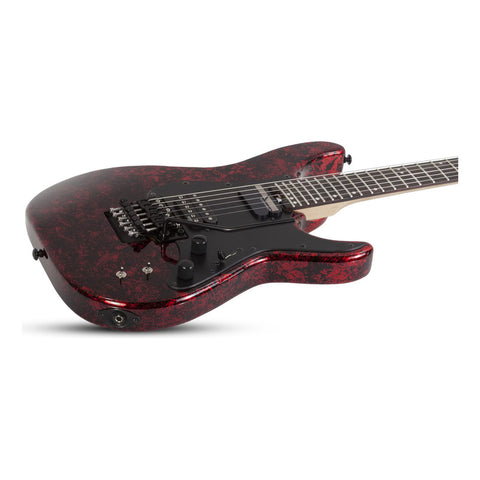 Guitarra Schecter Sun Valley Super Shredder Fr S Red Reign Diestro Rojo Ébano