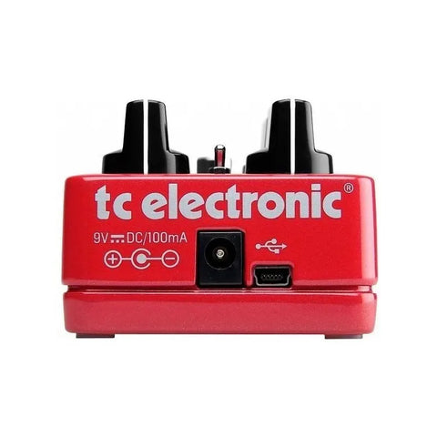 Pedal Para Guitarra Tc Electronic Hall Of Fame 2 Reverb Rojo